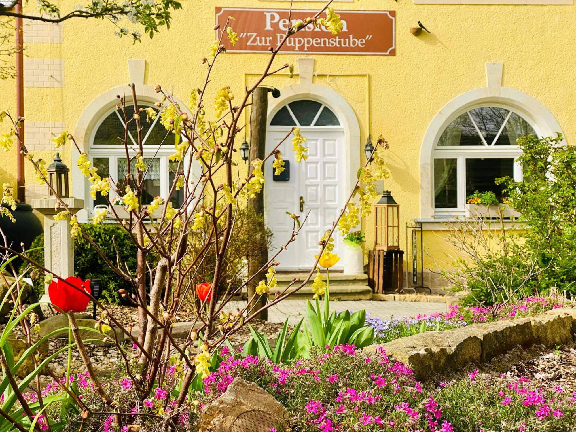 Restaurant Und Pension Zur Puppenstube Штольпен Екстер'єр фото