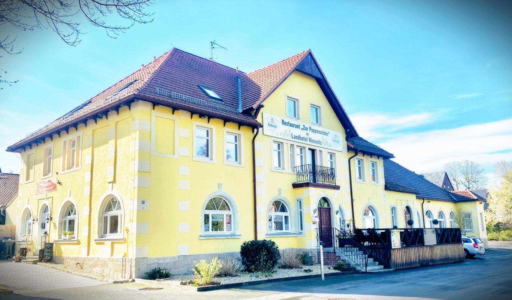 Restaurant Und Pension Zur Puppenstube Штольпен Екстер'єр фото