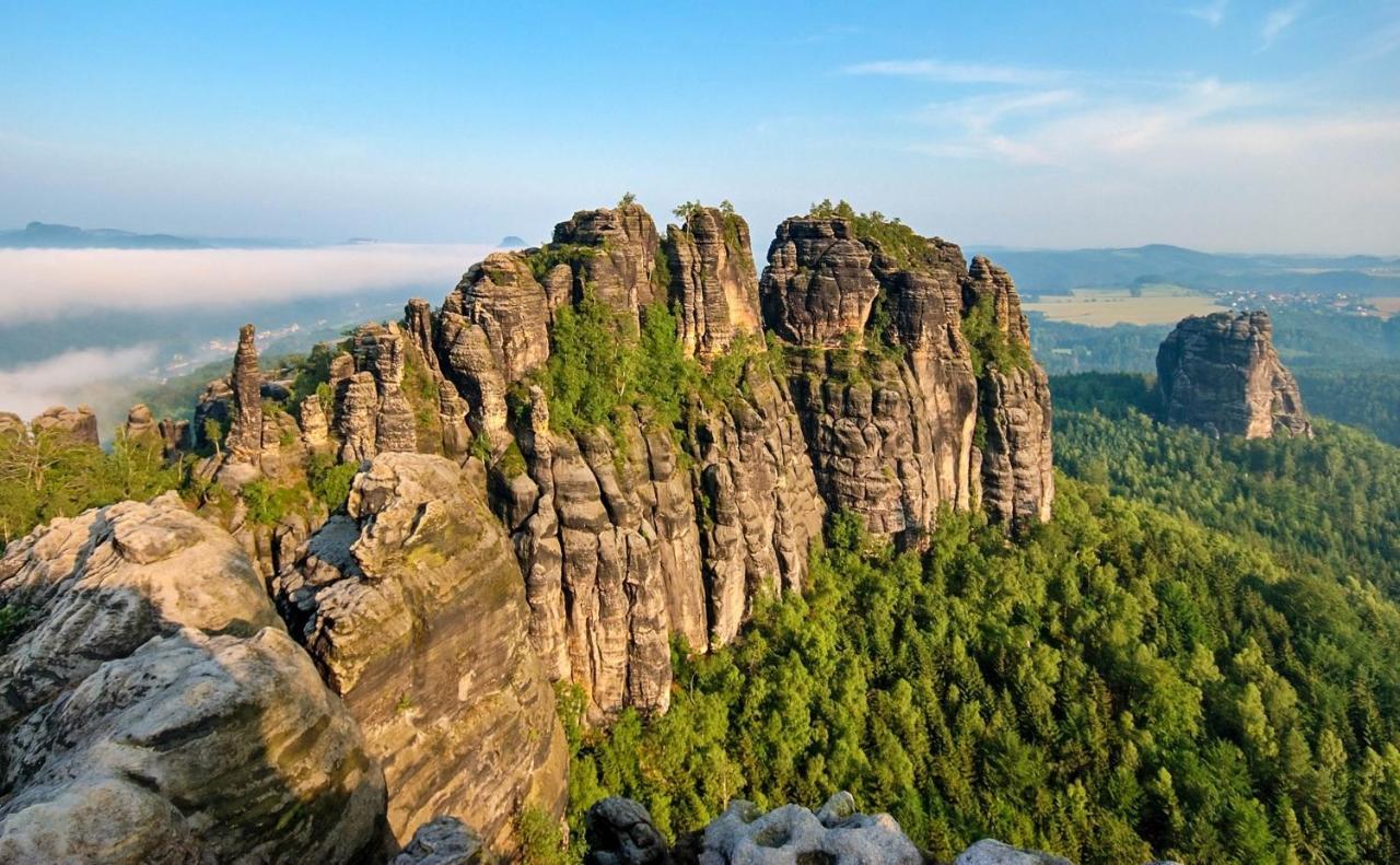 Restaurant Und Pension Zur Puppenstube Штольпен Екстер'єр фото